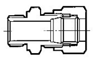 YZG1D-1 through terminal connector