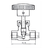 YZ6-6(QJ-4A) pneumatic line stop valve