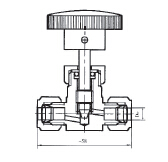 YZ6-10(QZ-1) Double-Ket Stop Valve